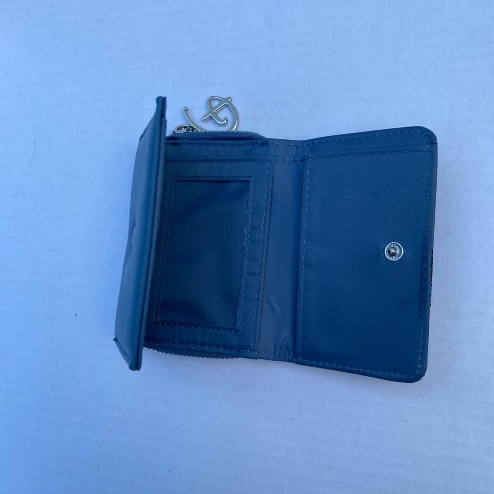 WALLET Blue Modern Bag with Streamlined Design - Picture 2 of 9